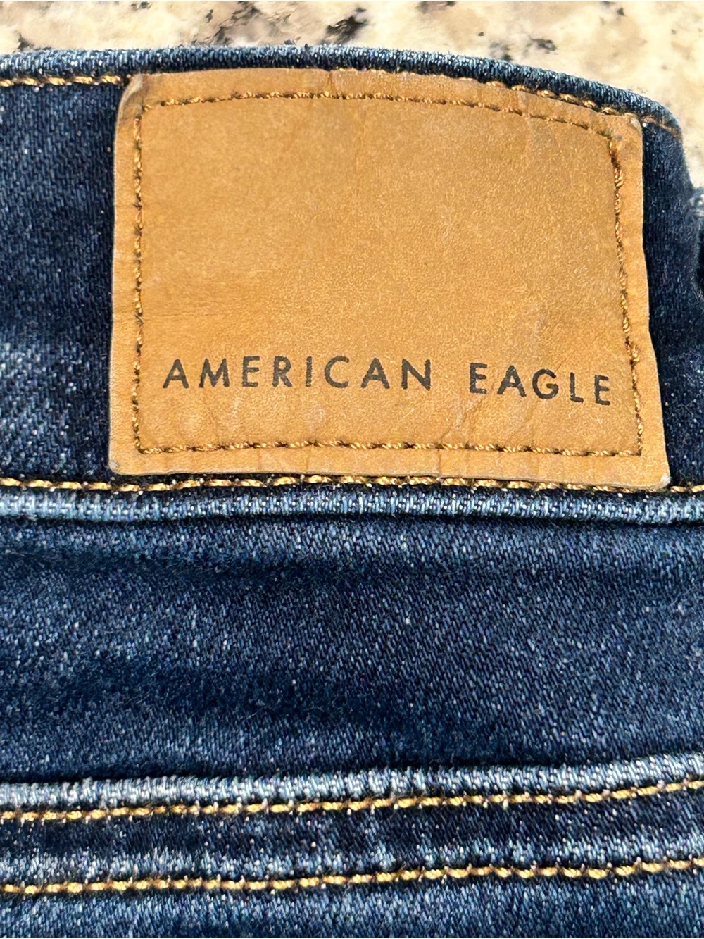 American Eagle Favorite Boyfriend Super Stretch Jeans 14 Denim Casual Bootcut - Picture 6 of 11